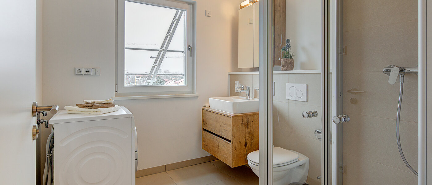 квартира München Am Hart 01 ванная комната 10426