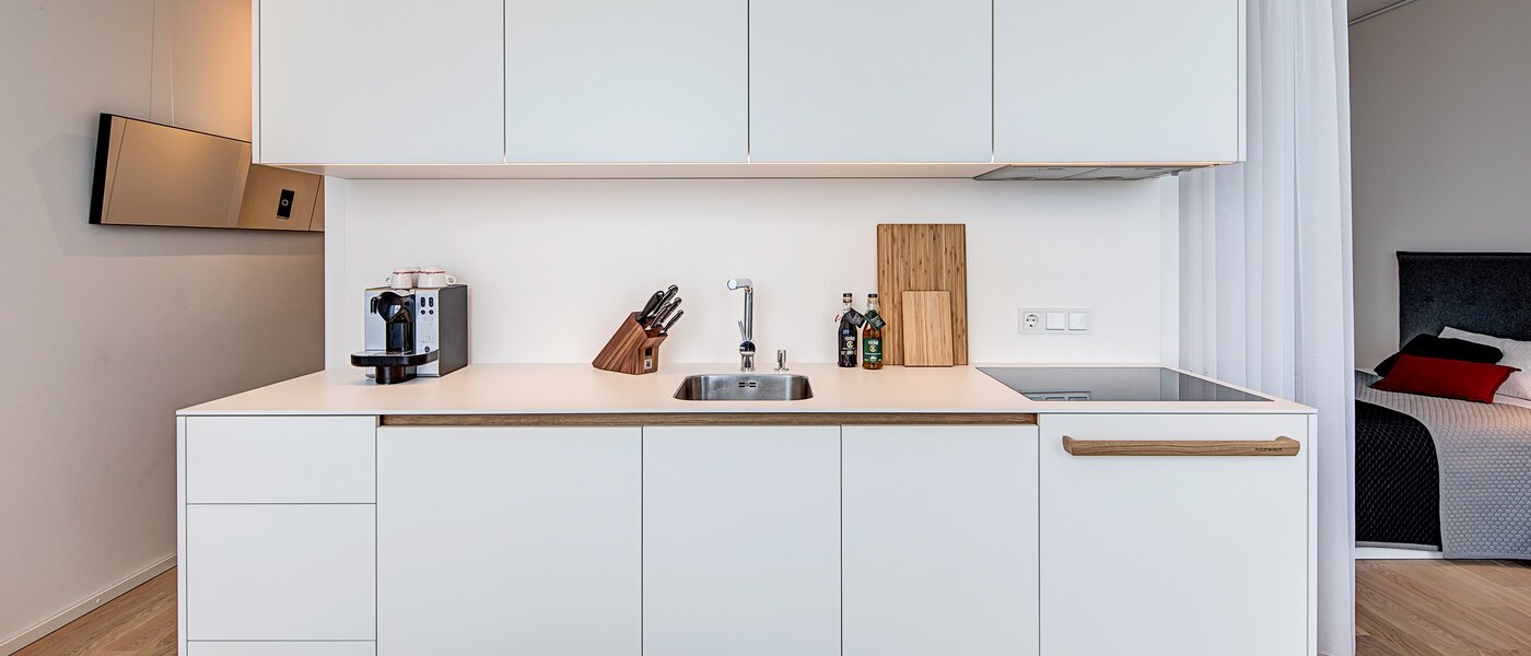 квартира München Nymphenburg 01 кухня 10429