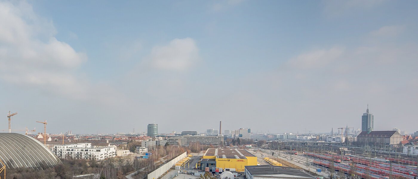 квартира München Nymphenburg 02 вид из окна 10429