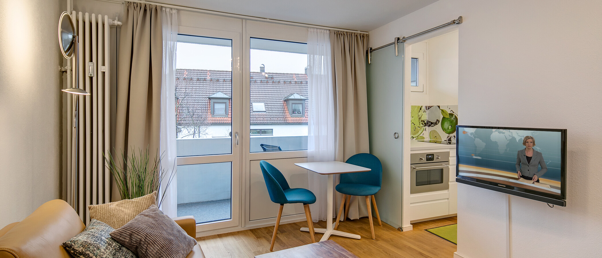 квартира München Milbertshofen 02 гостиная 10436