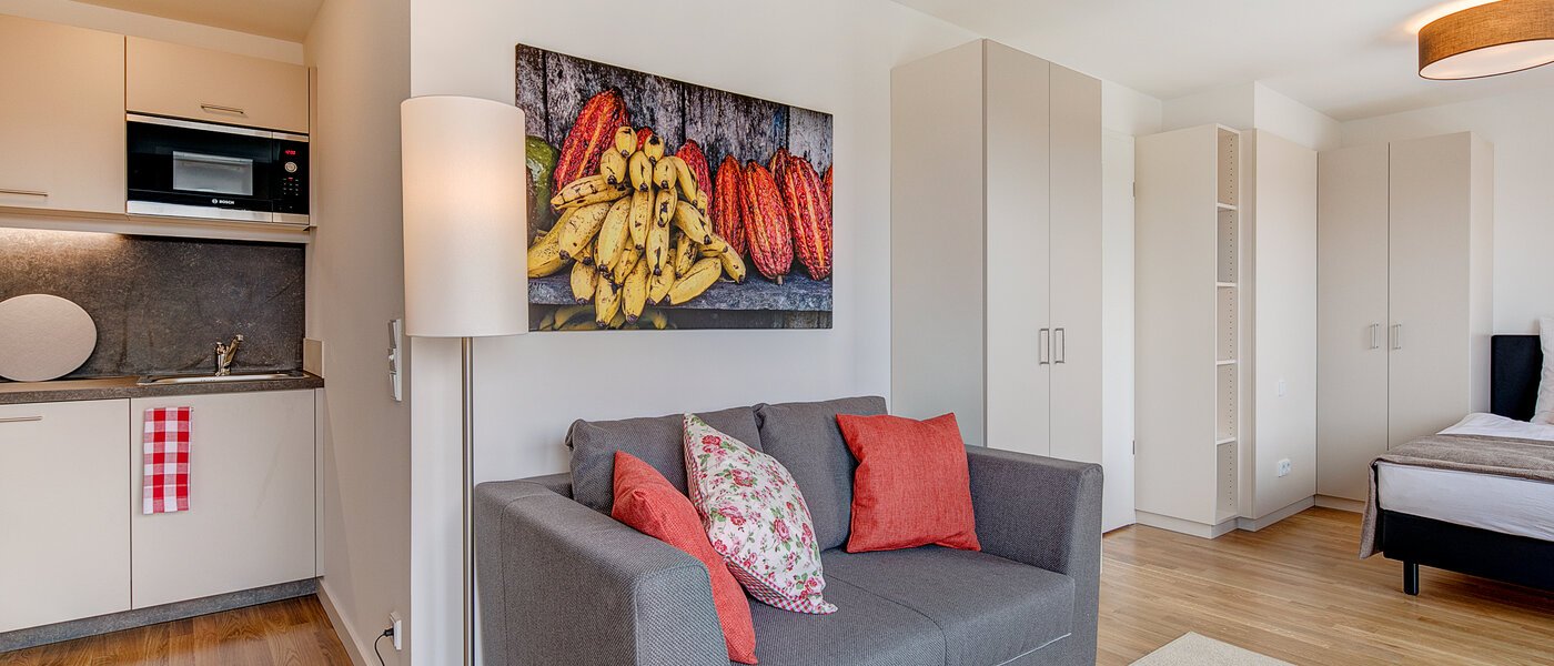 квартира München Am Hart 03 гостиная 10444