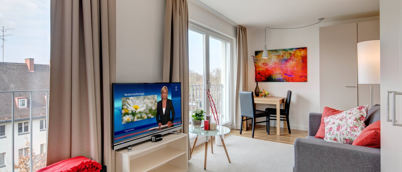 квартира München Am Hart 04 гостиная 10444