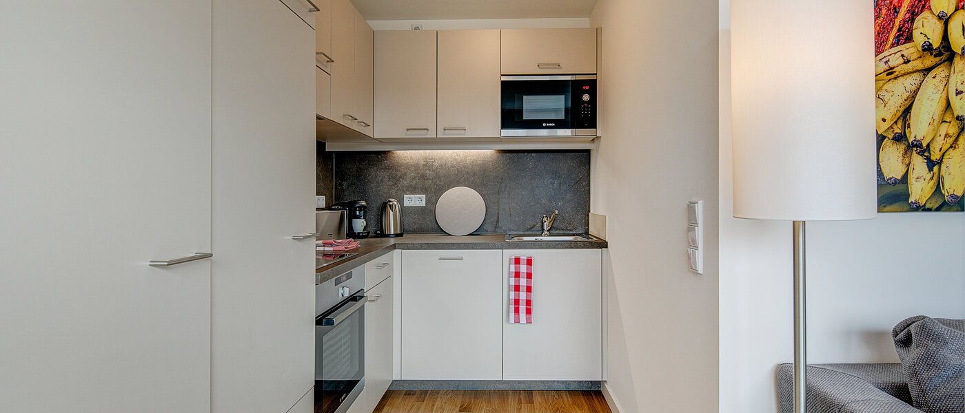 квартира München Am Hart 01 кухня 10444