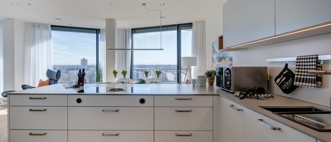 квартира München Nymphenburg 05 кухня 10451