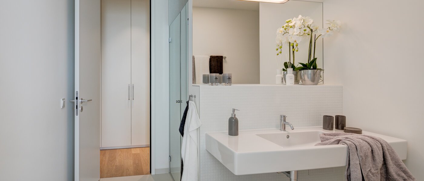 квартира München Nymphenburg 01 ванная комната 10451