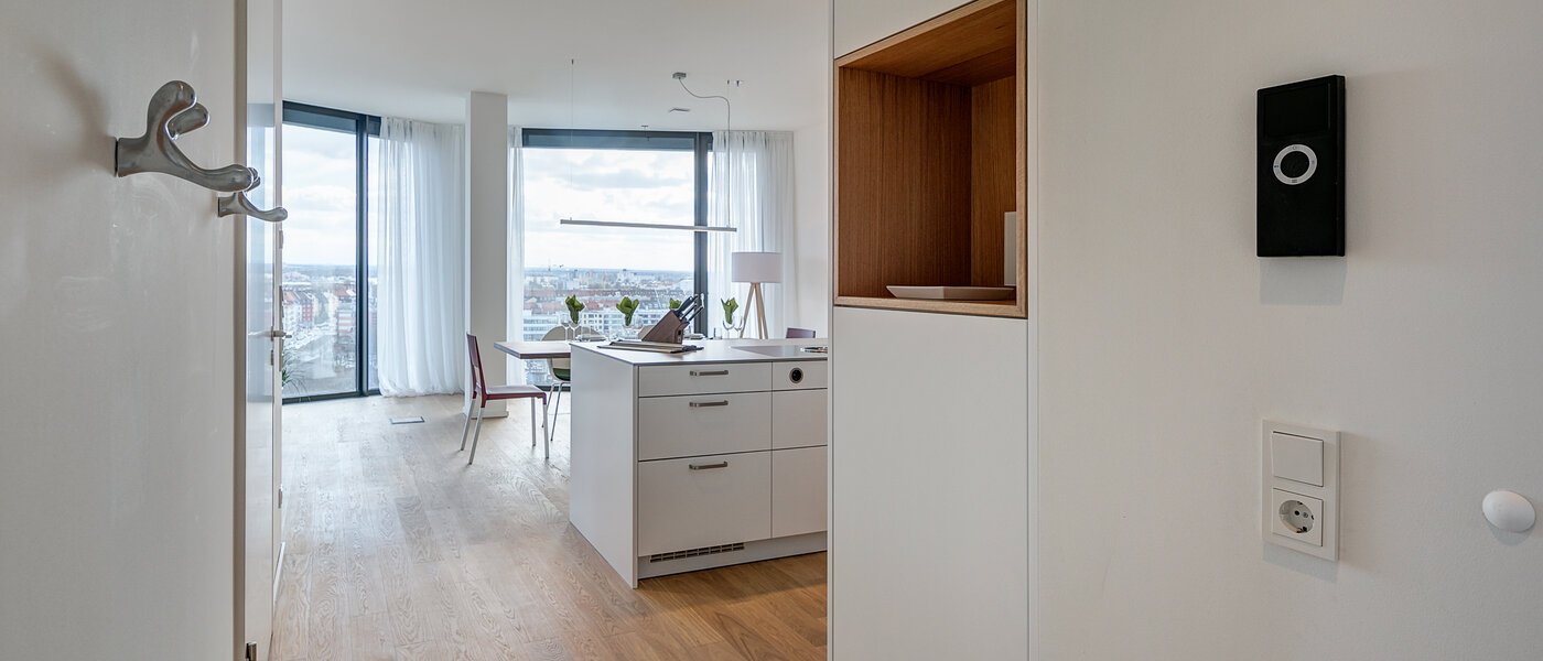 квартира München Nymphenburg 01 коридор 10451