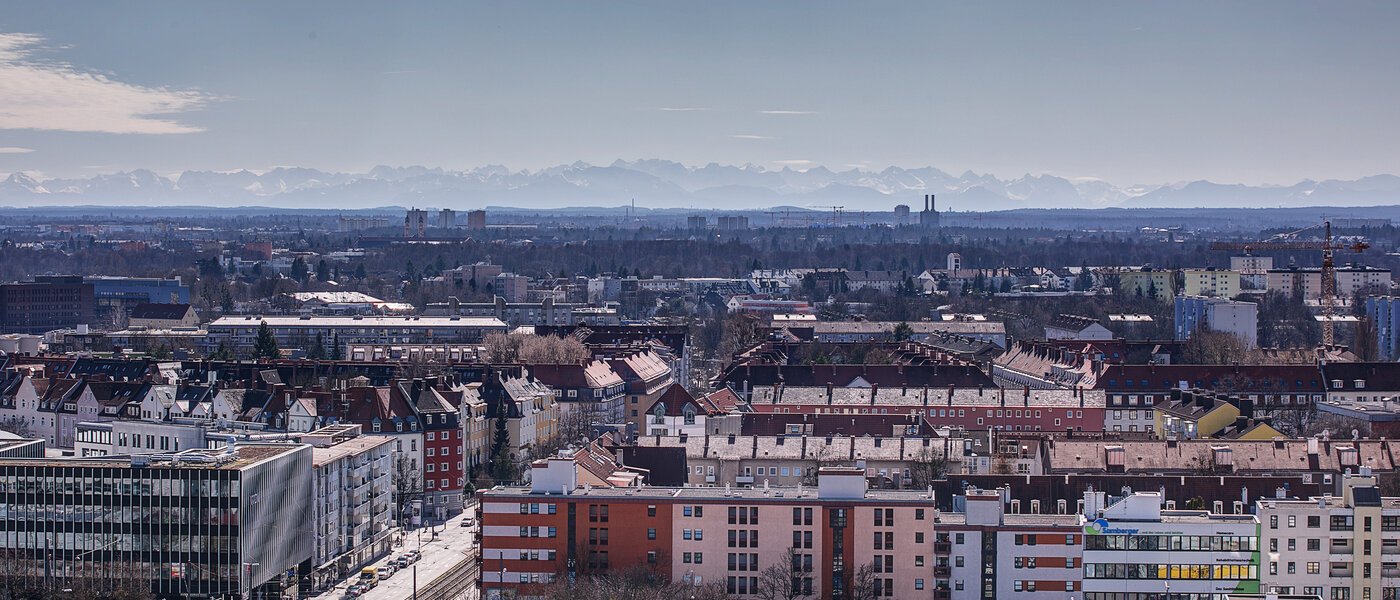 квартира München Nymphenburg 01 вид из окна 10451