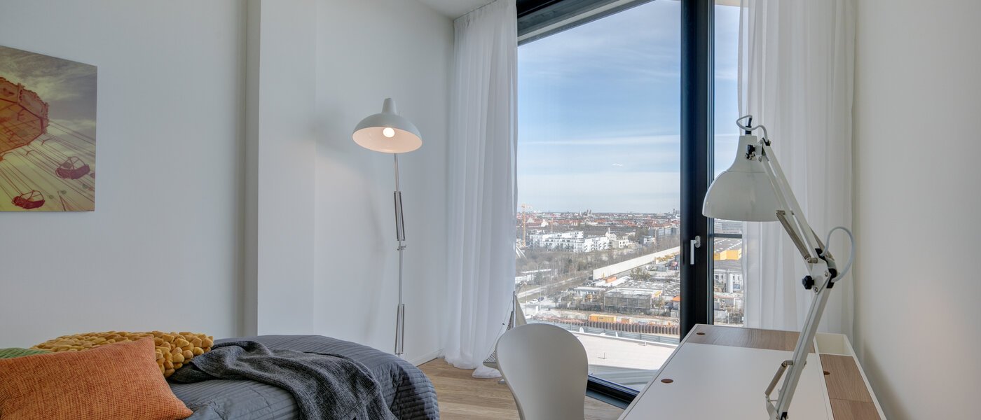 квартира München Nymphenburg 02 2-я спальная комната 10451