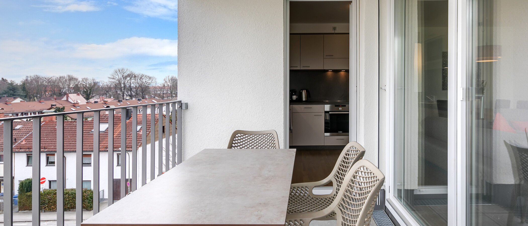 квартира München Am Hart 02 балкон 10454