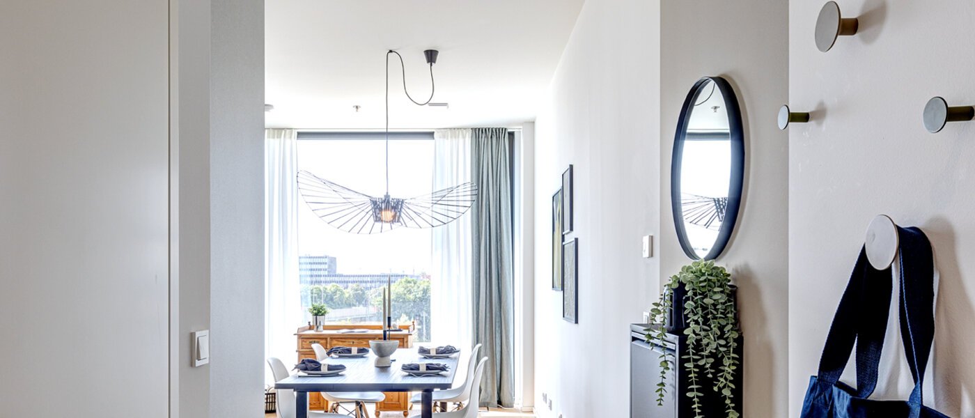 квартира München Nymphenburg 01 коридор 10455