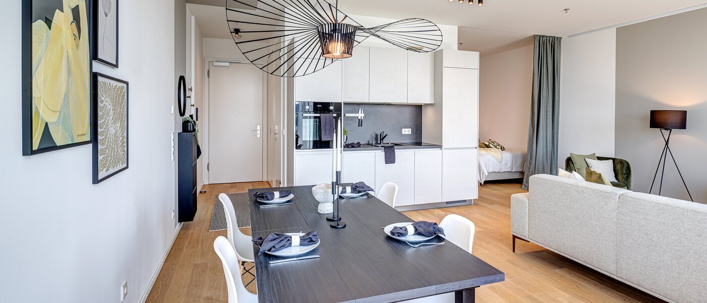 квартира München Nymphenburg 05 жилое пространство 10455