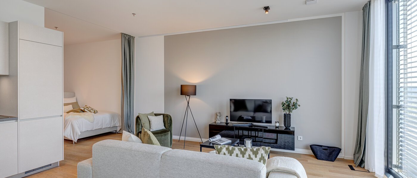 квартира München Nymphenburg 07 жилое пространство 10455