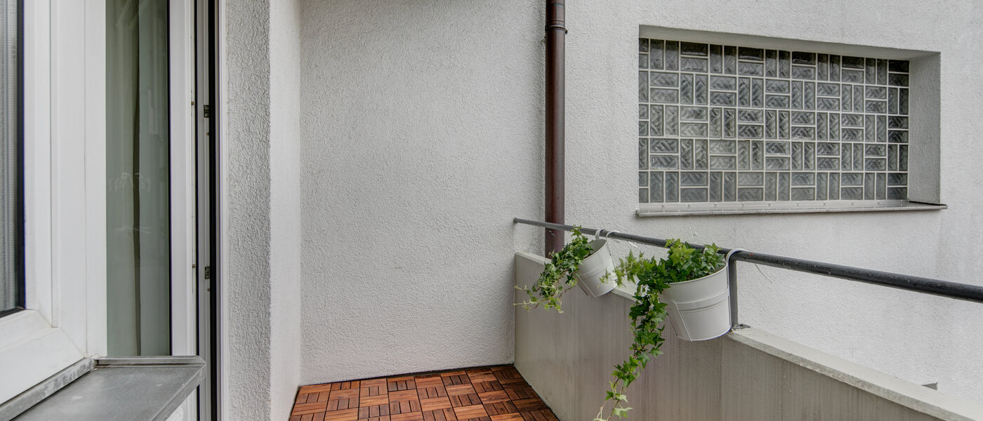 квартира München Schwabing-West (rund um den Hohenzollernplatz) 02 балкон 10458