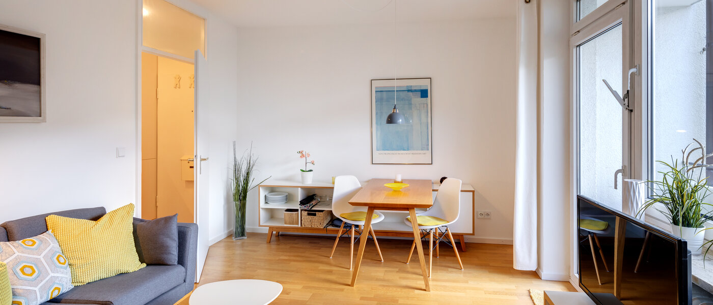 квартира München Schwabing-West (rund um den Hohenzollernplatz) 02 жилое пространство 10458