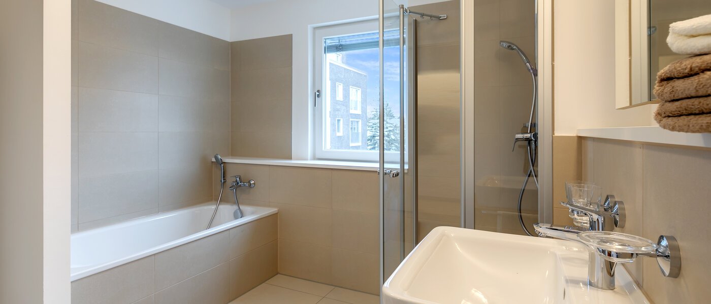 квартира München Am Hart 01 ванная комната 10469