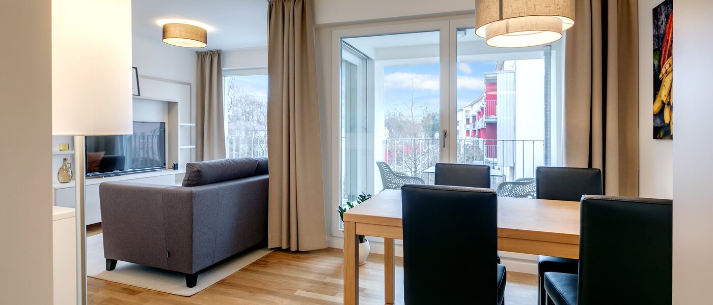 квартира München Am Hart 05 гостиная 10471