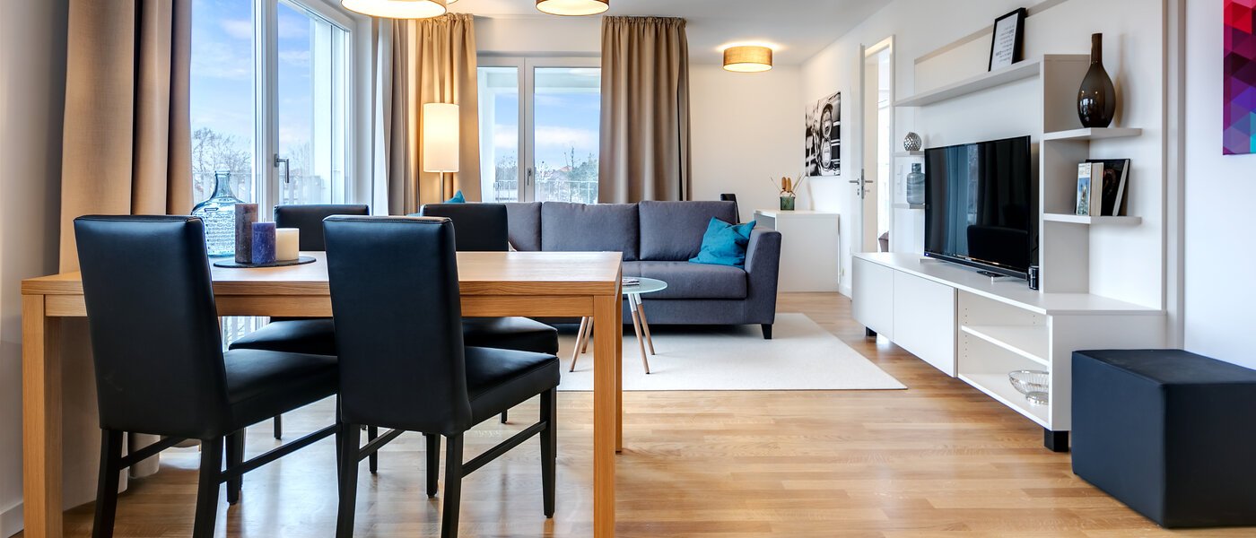 квартира München Am Hart 01 гостиная 10475