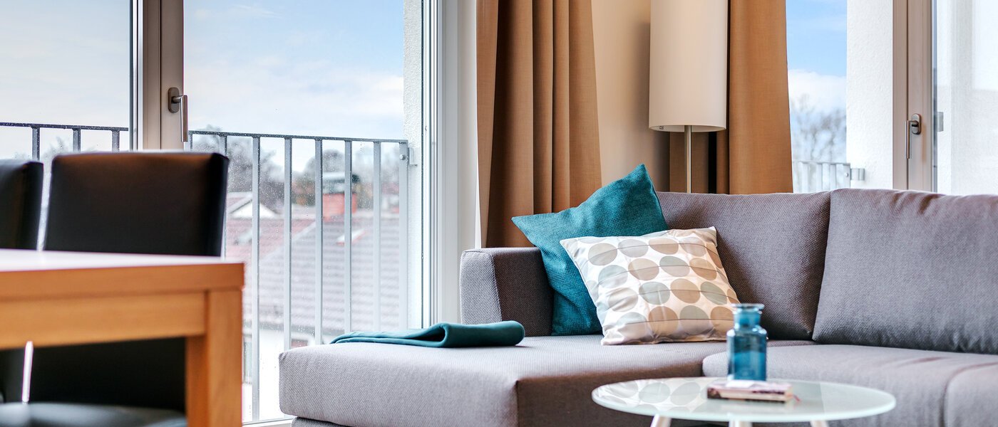 квартира München Am Hart 02 гостиная 10475