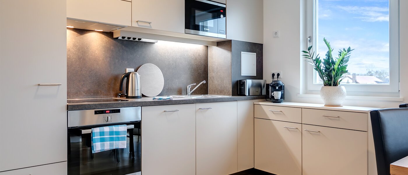 квартира München Am Hart 01 кухня 10475