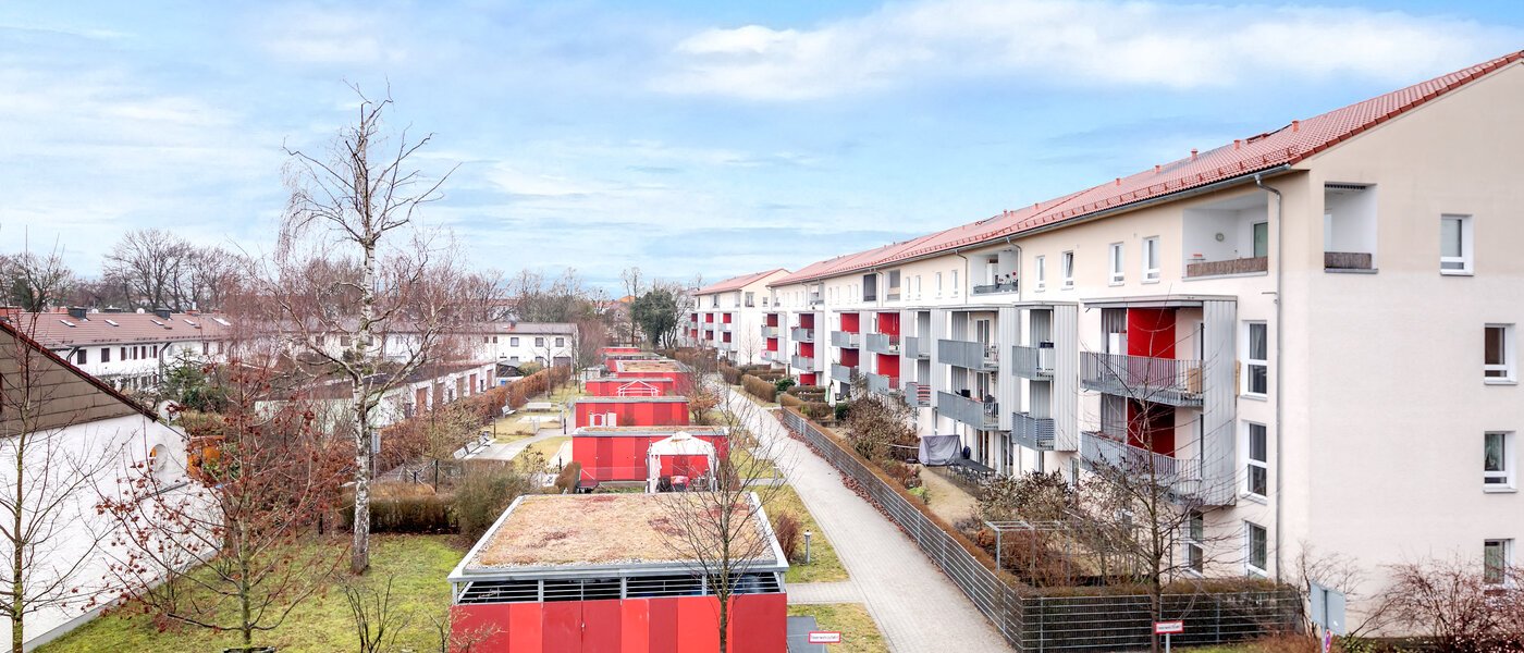 квартира München Am Hart 02 вид из окна 10475