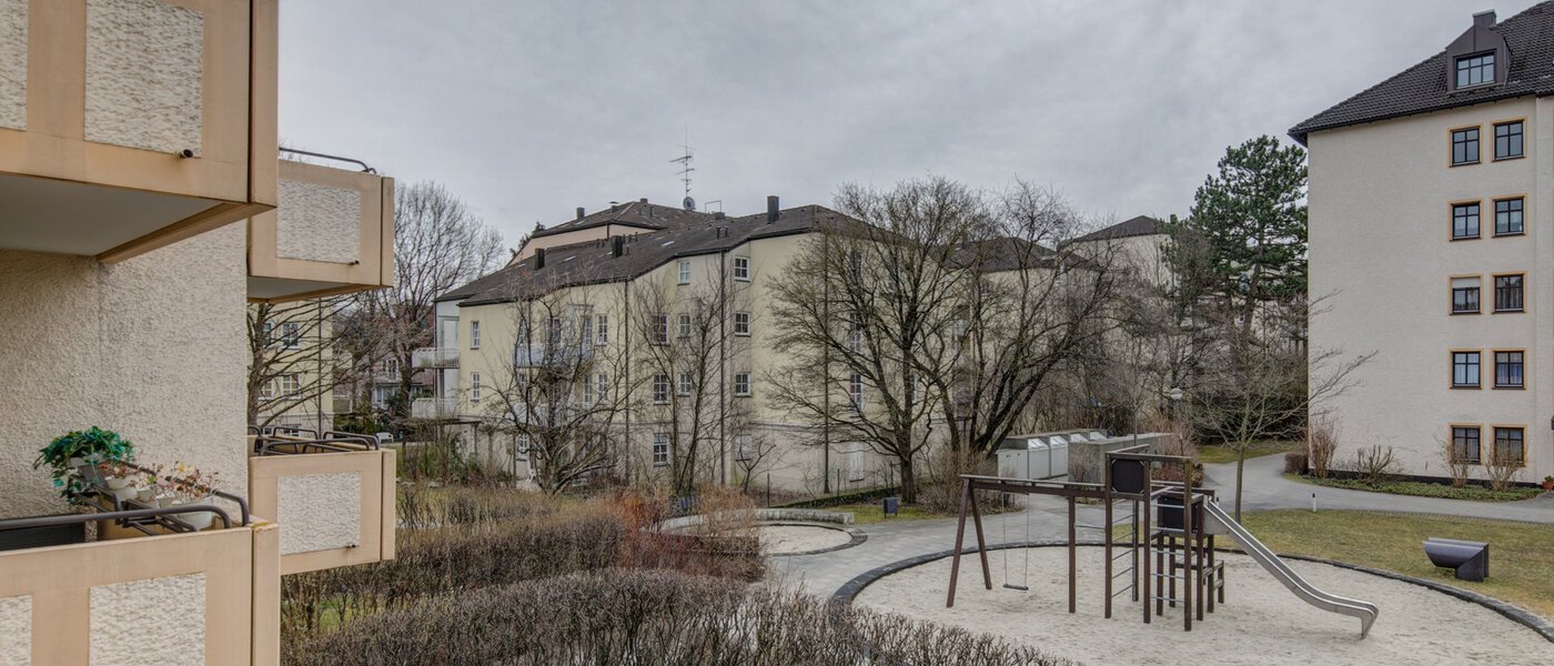 квартира München Berg am Laim 02 вид из окна 10487