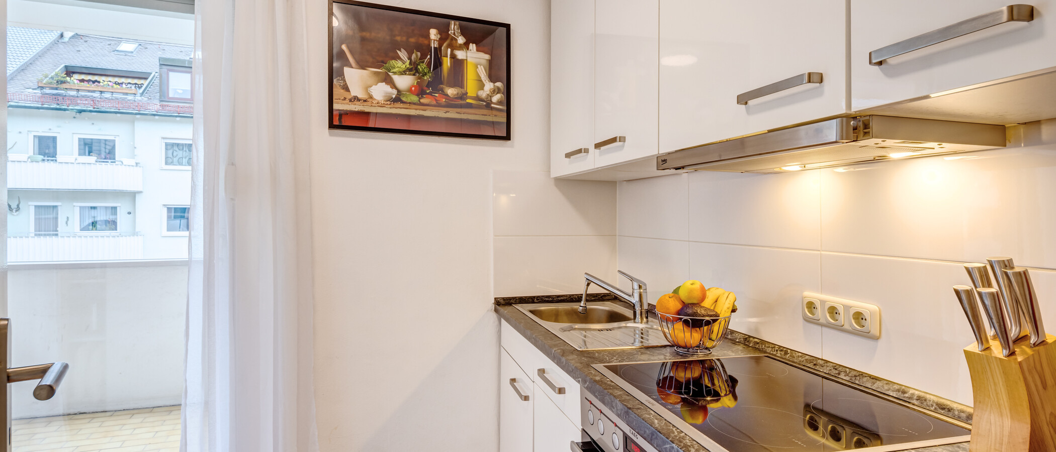 квартира München Sendling-Westpark 02 кухня 10496