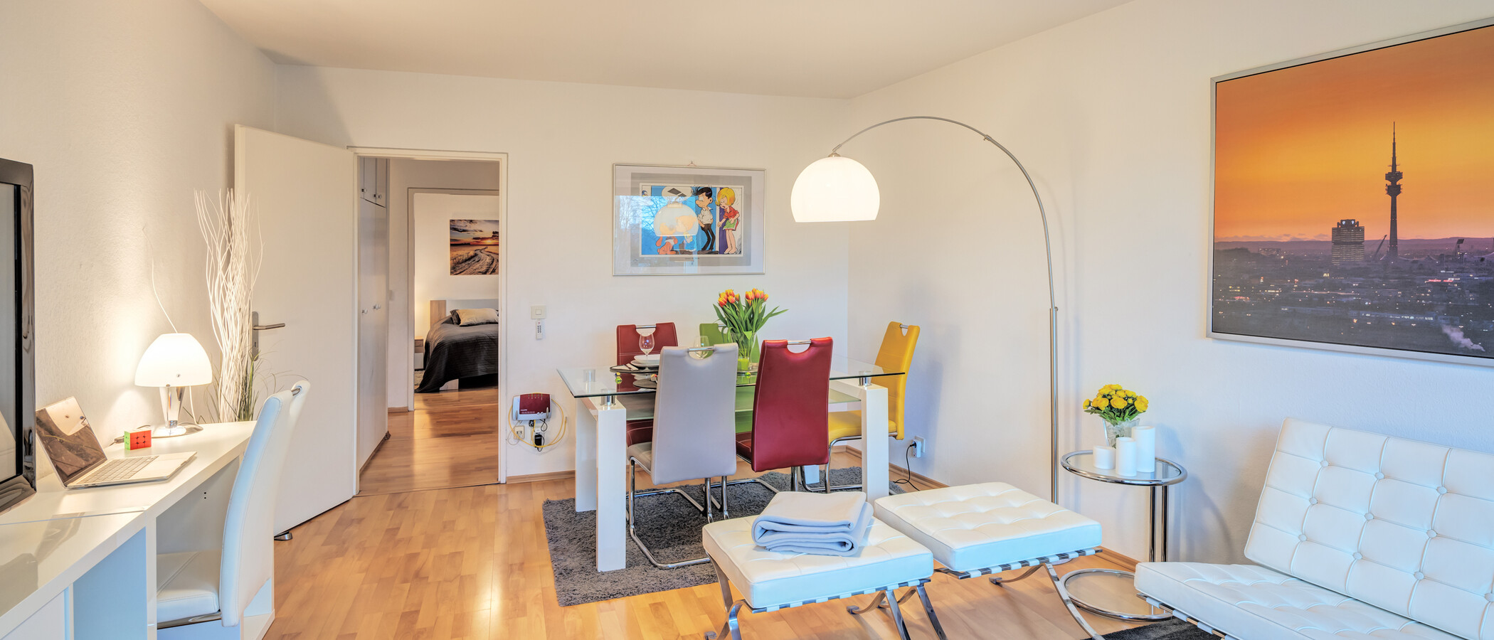 квартира München Sendling-Westpark 03 жилое пространство 10496
