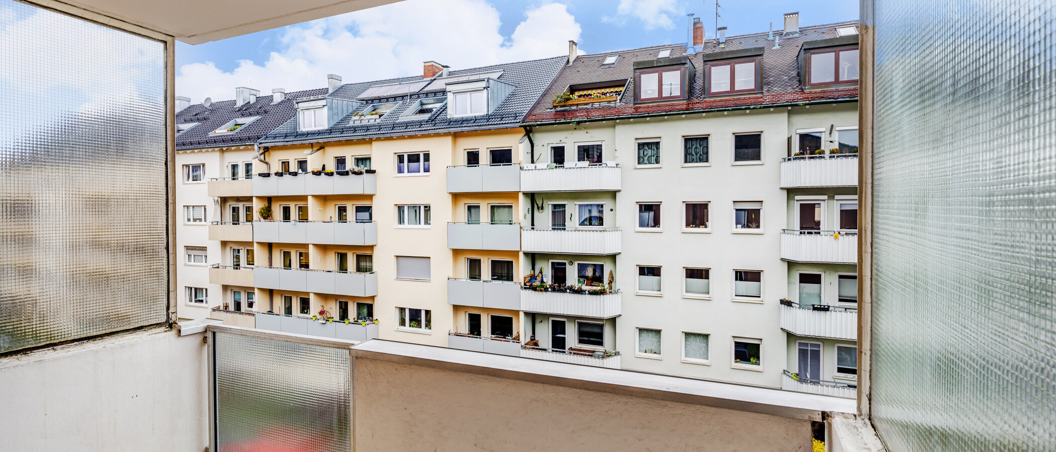 квартира München Sendling-Westpark 01 2-ой балкон 10496