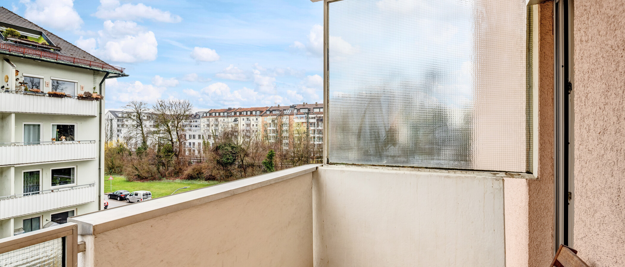 квартира München Sendling-Westpark 03 2-ой балкон 10496
