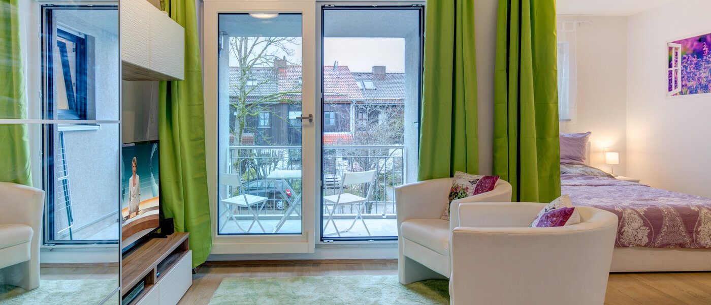 квартира München Aubing 01 гостиная 10515