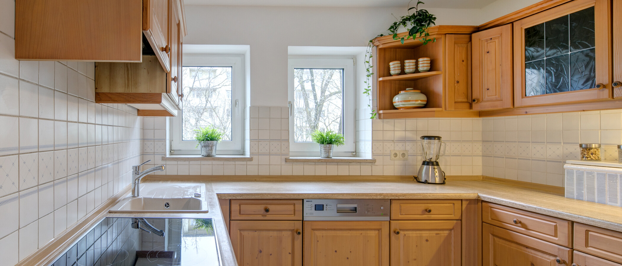 квартира München Parkstadt Bogenhausen 01 кухня 10517