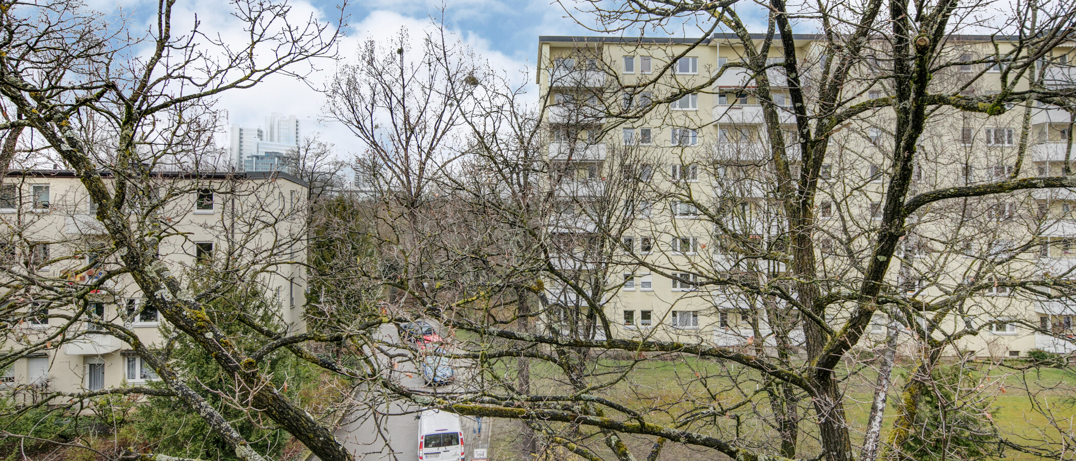 квартира München Parkstadt Bogenhausen 03 вид из окна 10517