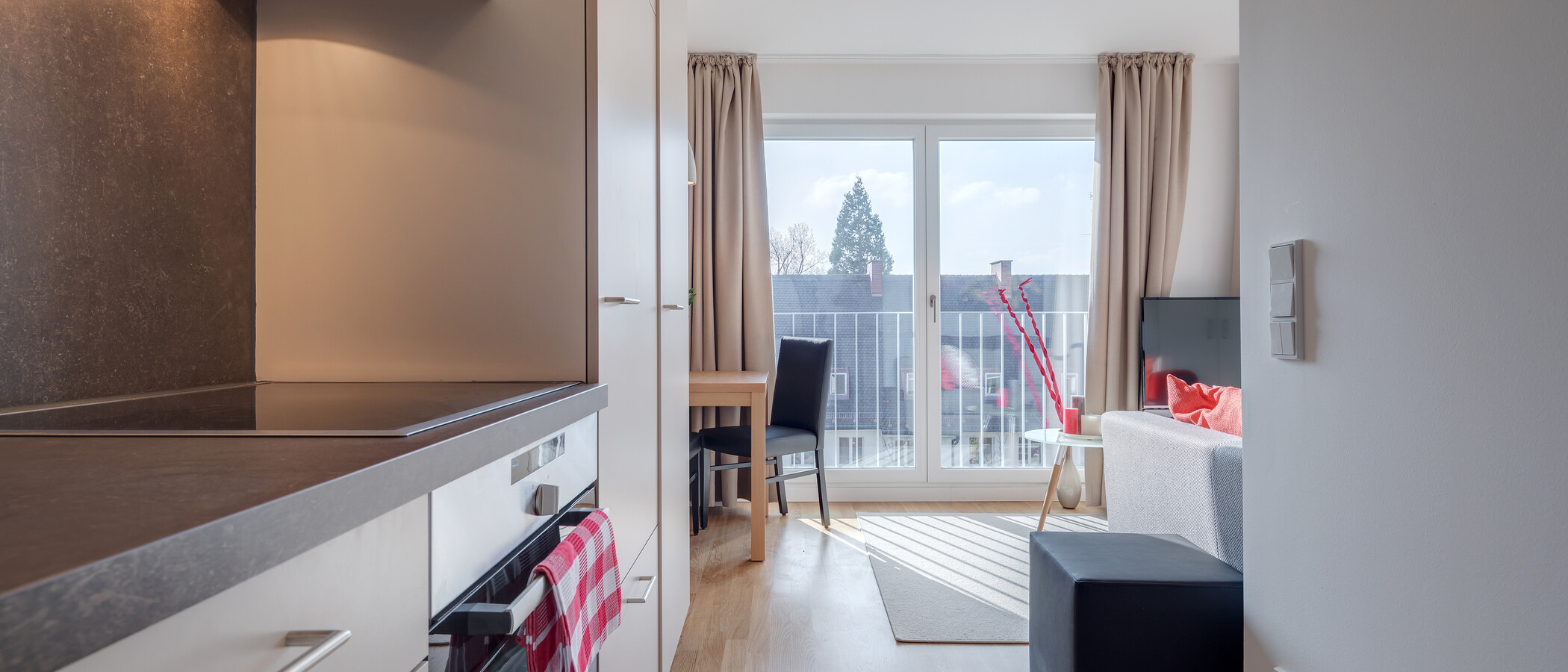 квартира München Am Hart 03 кухня 10519