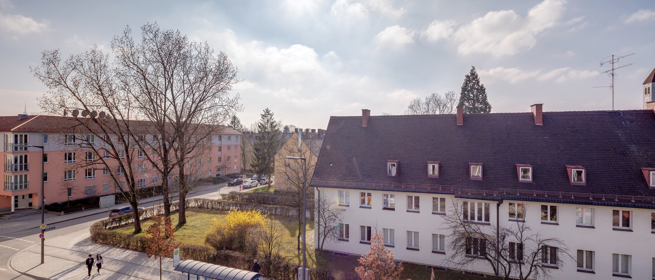 квартира München Am Hart 01 вид из окна 10519