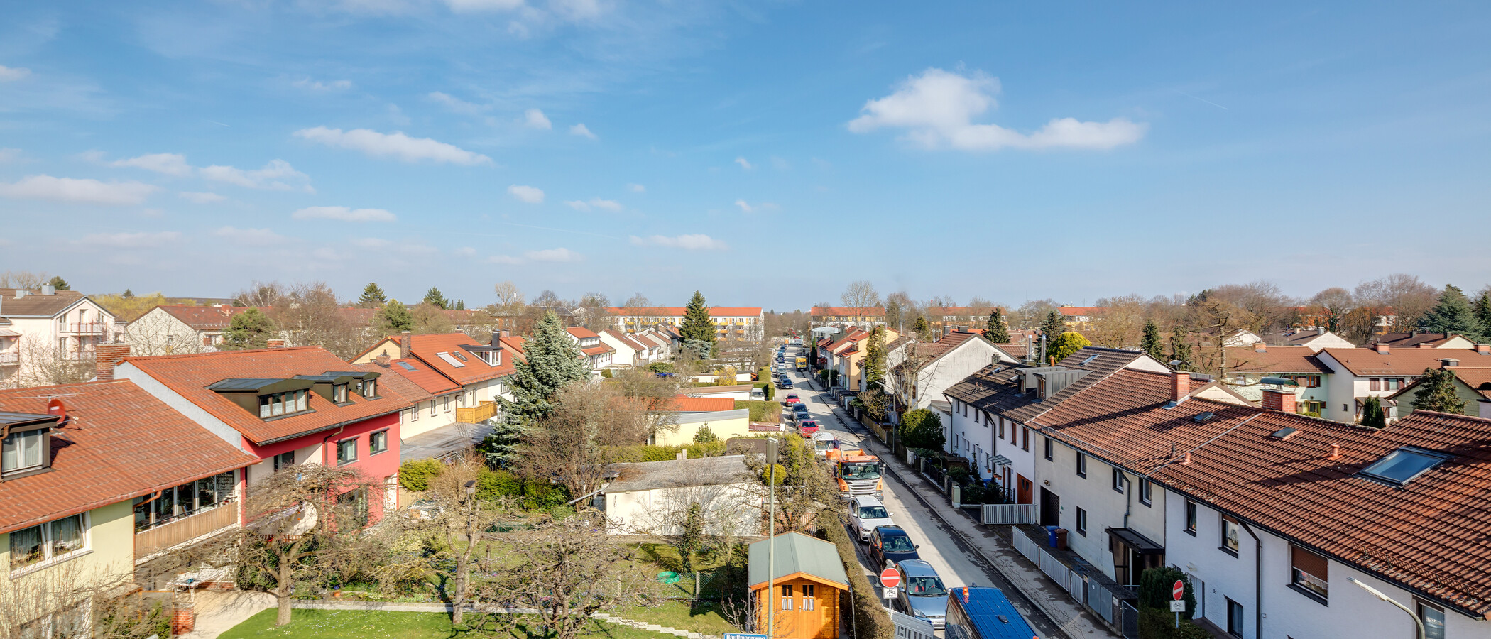 квартира München Am Hart 01 вид из окна 10520