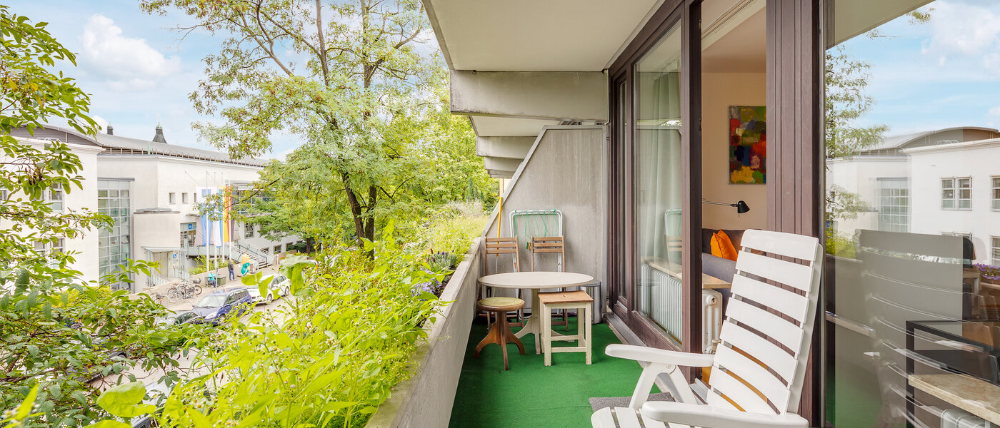 квартира München Nymphenburg 02 балкон 10522