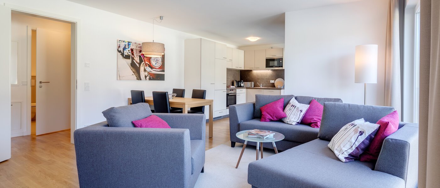 квартира München Am Hart 02 гостиная 10529