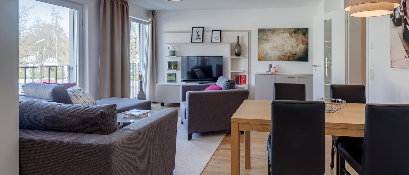 квартира München Am Hart 04 гостиная 10529