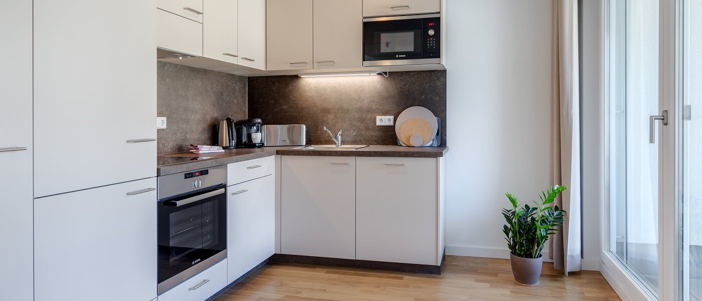 квартира München Am Hart 02 кухня 10529