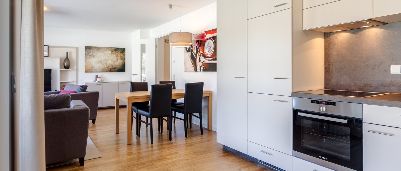 квартира München Am Hart 04 кухня 10529