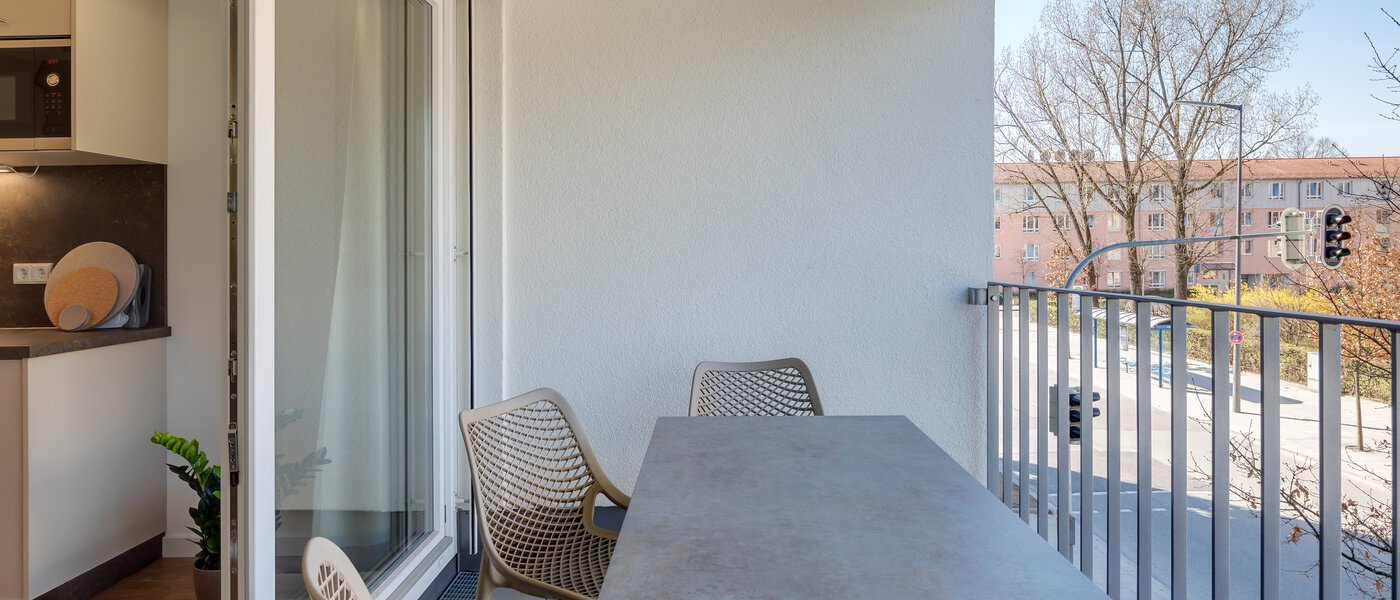 квартира München Am Hart 03 балкон 10529