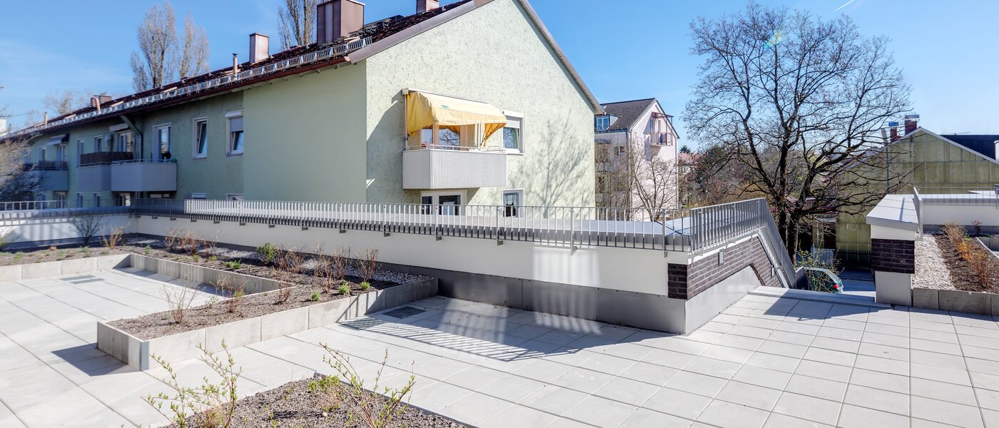 квартира München Am Hart 02 вид из окна 10529