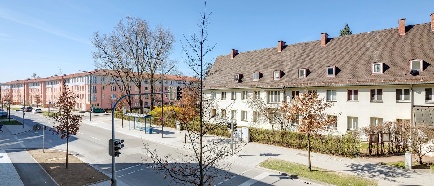 квартира München Am Hart 03 вид из окна 10529