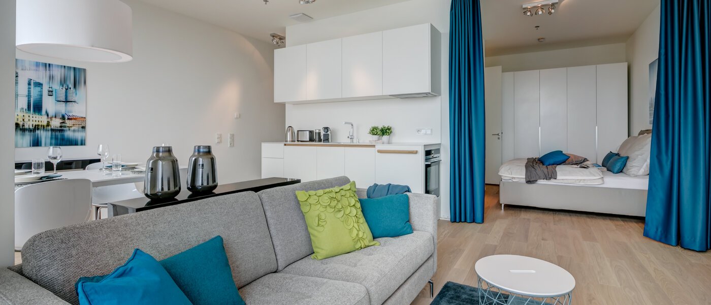 квартира München Nymphenburg 05 гостиная 10533