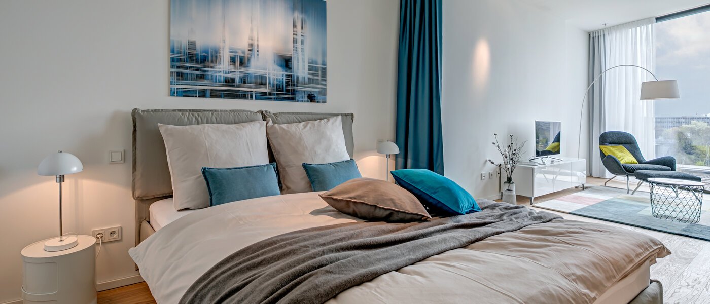 квартира München Nymphenburg 01 спальная 10533