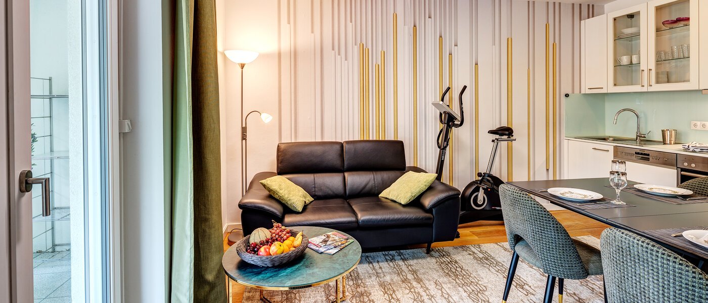 квартира München Messestadt Riem 02 жилое пространство 10535