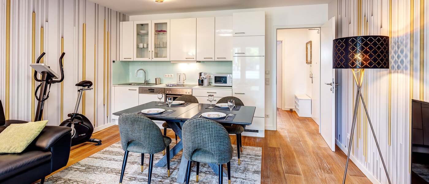 квартира München Messestadt Riem 04 жилое пространство 10535