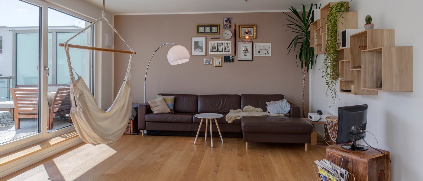 квартира München Mittersendling 02 гостиная 10537