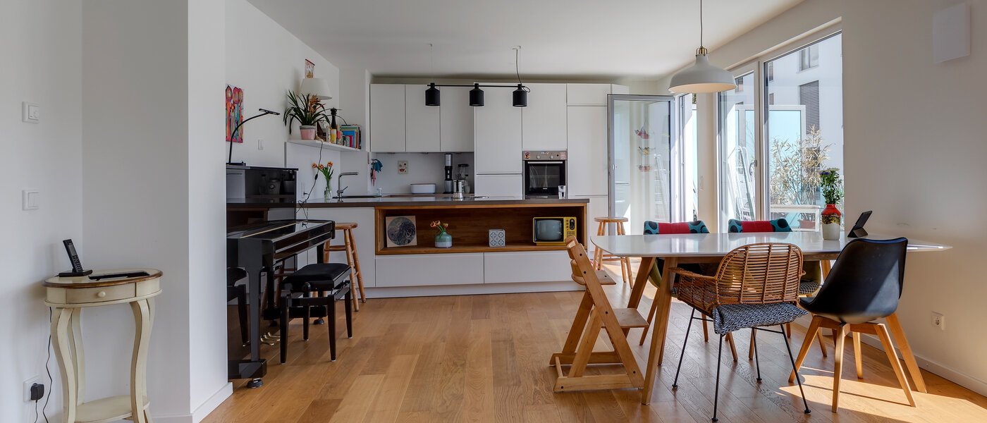 квартира München Mittersendling 05 гостиная 10537