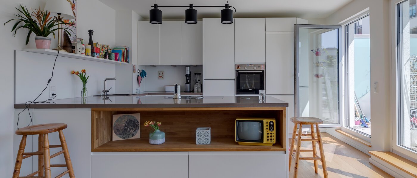 квартира München Mittersendling 01 кухня 10537